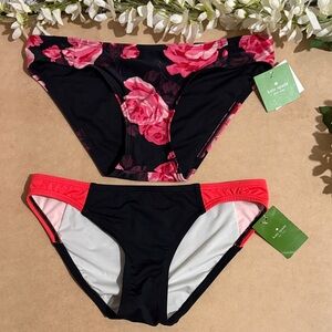2 NWT Kate Spade Swim Bottoms